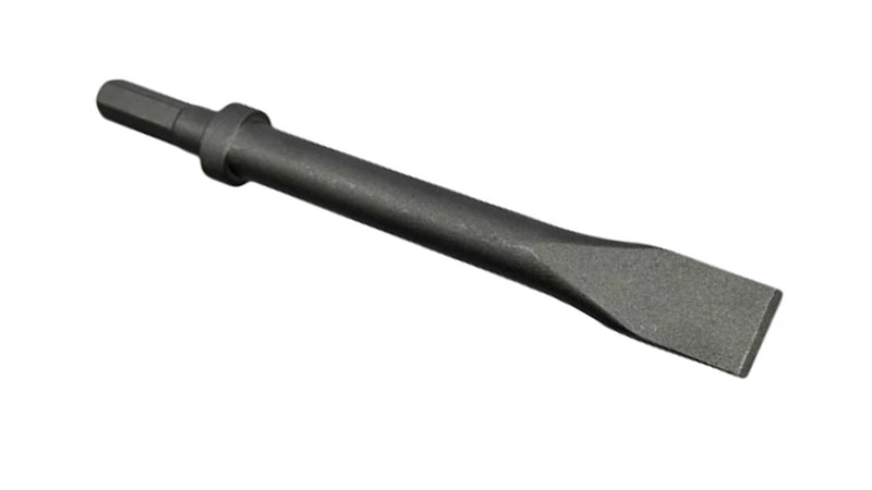 Cincel  plano 304 Vástago .580 Hexagonal Cuello Oval De 9 PuLG Para Cincelador