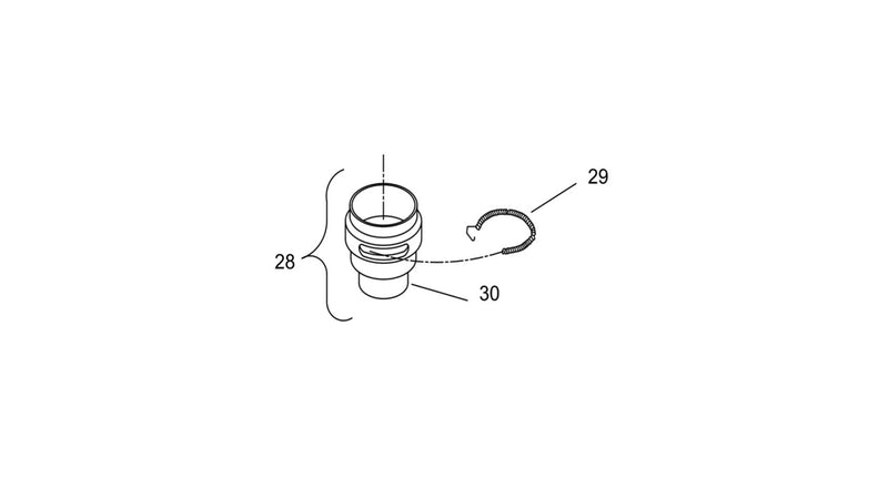 P 070994 Candado Retenedor Chicago Pneumatic (Lock Spring Retainer) | Refacción de Seguridad para Herramientas Neumáticas de Impacto