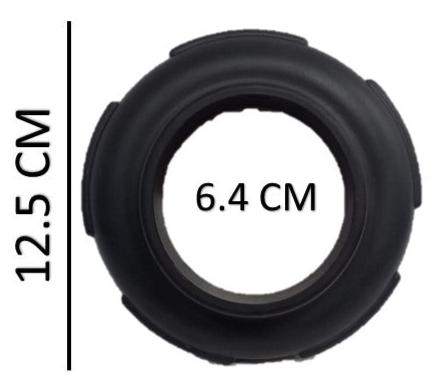 8940170031 Protector Frontal de Goma Chicago Pneumatic | Blindaje Externo y Absorción de Impactos