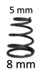 8840159839 Resorte Cónico (Conical Spring) Chicago Pneumatic | Componente de Amortiguación y Retorno de Alta Resiliencia