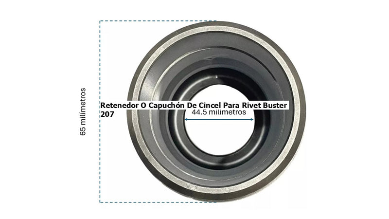 Retenedor de Cincel para Rivet Booster 207 | Capuchón de Seguridad