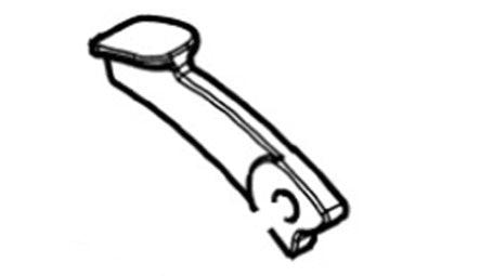 P001982 Palanca de Acelerador Chicago Pneumatic | LEVER - THROTTLE