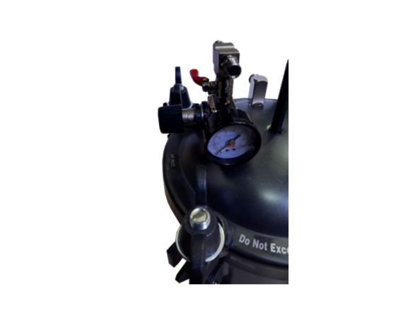 Tanque de pintura presurizado 2 1/2 galones 89 psi PT94910E
