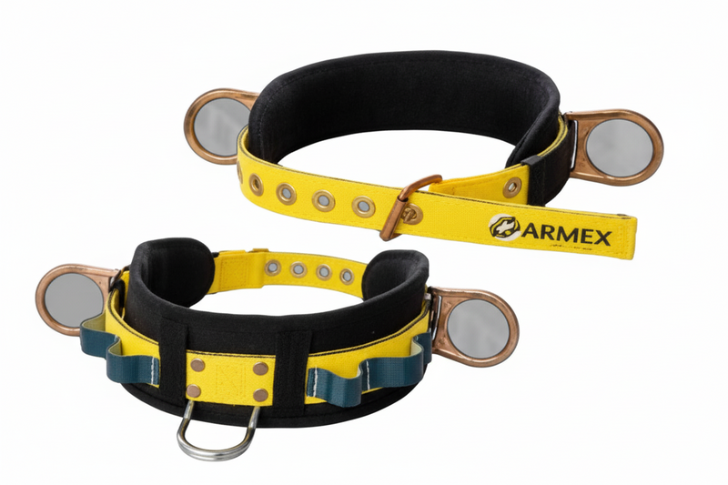 Cinturón Portaherramientas Reforzado | 02 Argollas en "D" | Resistencia y Ergonomía