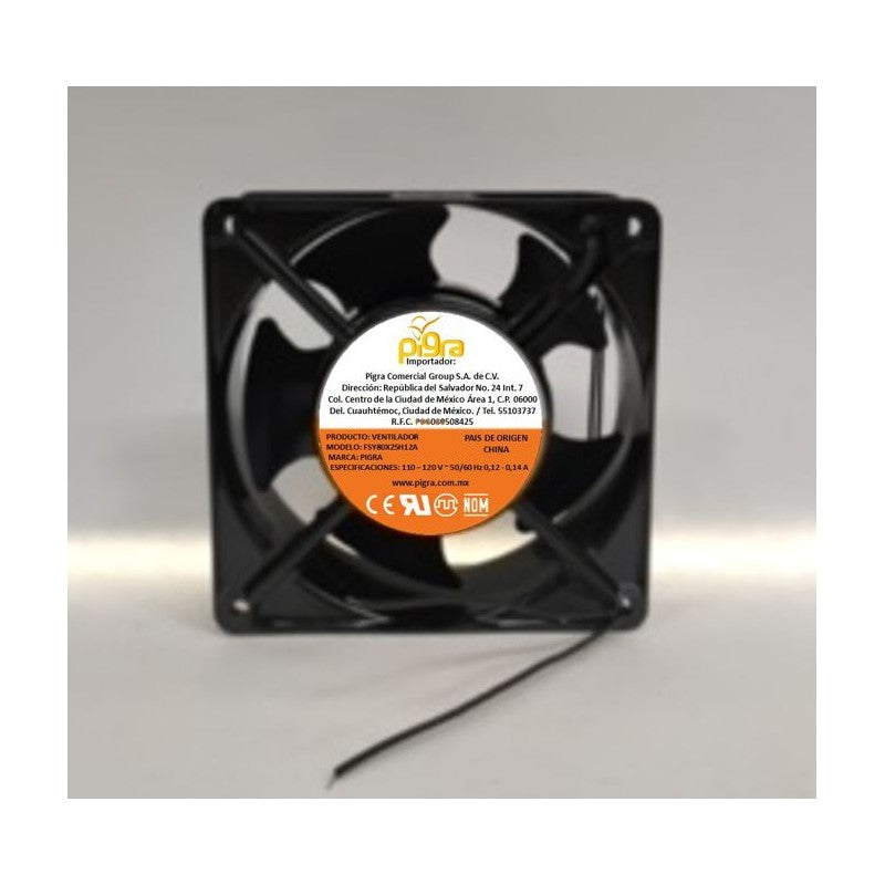Ventilador Axial FSY80X25H12A de 110-120 V 50/60 Hz 80x80x25 mm