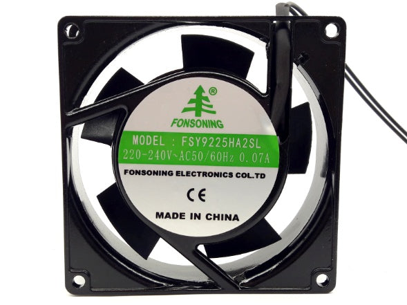 Ventilador Axial FSY9225HA2SL de 220-240 V 0.07 A 92x92x25 mm