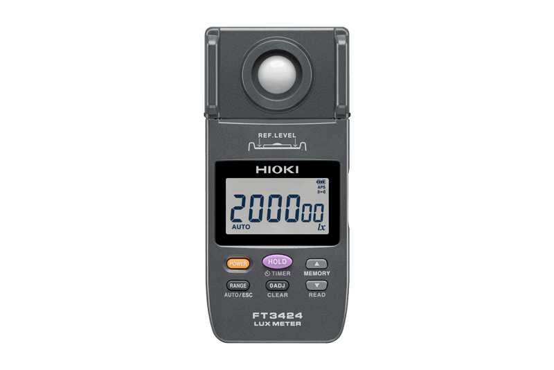 Luxómetro Digital FT3424 de 20 a 200,000 lux con USB y Temporizador