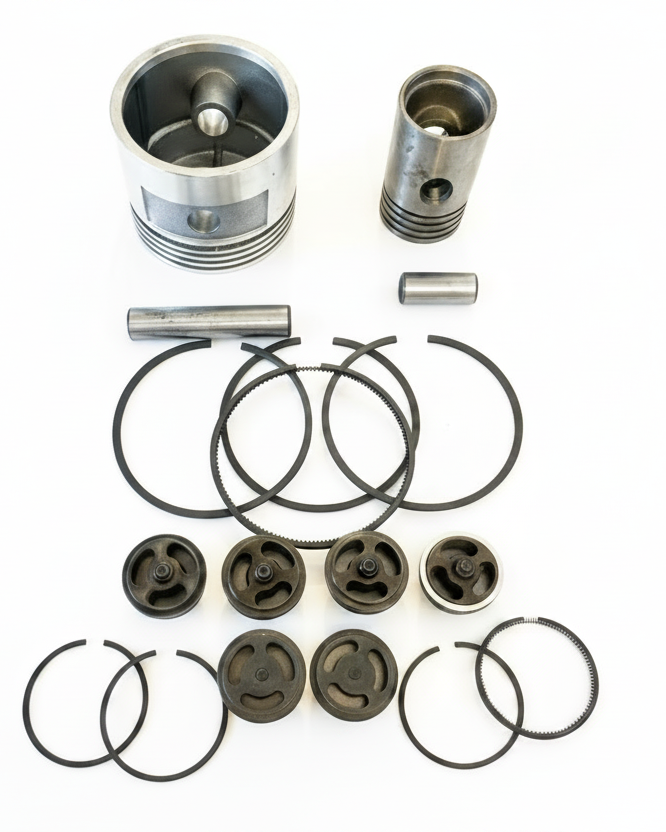 Kit de Cabeza de Pistón + Anillos 32319469 | Restauración de Compresión