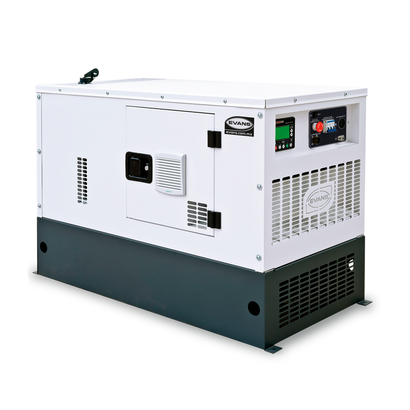 Generador Trifásico EVANS  - Energía de Respaldo Diésel de 11.1 kW