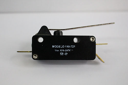 Microswitch Hartmann 149-721 Palanca mediana 15 A 125-250 Vca