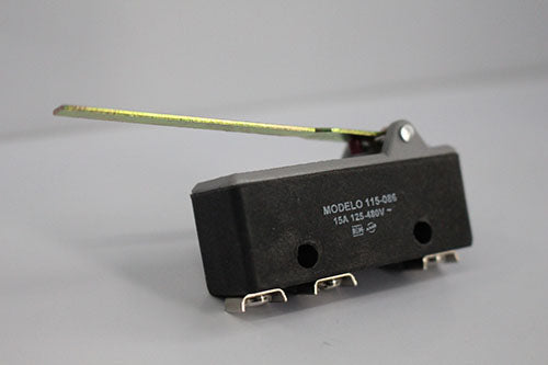 Microswitch Hartmann 115-086 Palanca larga 15 A 125-480 Vca