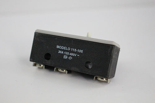 Microswitch Hartmann 115-105 Botón 20 A 125-480 Vca