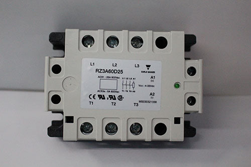 Relevador de Estado Sólido Trifásico Carlo Gavazzi RZ3A60D25 600 V 25 A