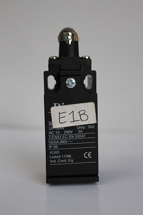 Microswitch Dixsen E1-B Rodillo pulsador 8.9 x 3.0 cm