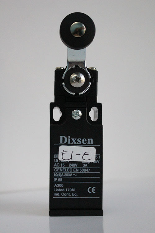 Microswitch Dixsen E1-E Palanca metálica con rodillo de plástico 10.9 x 3.0 cm