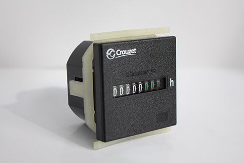 Horómetro Crouzet 99 772 718 20 a 30 VCA 7 Dígitos 48x48 mm