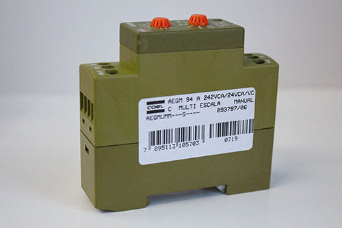 Relé Temporizador Multiescala Coel AEGMUMM 94-220 Vca