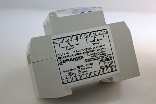 Programador de Horario Bramex CLB-40 100-240 Vca 16 A