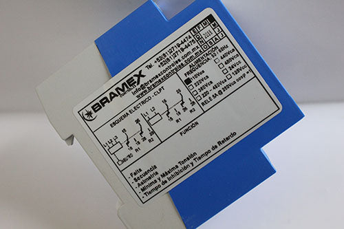 Protector de Fases Bramex CLPT/1F Monofásico 110 V 5 A