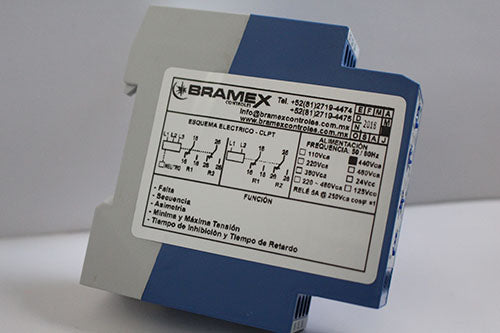 Protector de Fases Bramex CLPT44/3F-A Trifásico 440 V 5 A