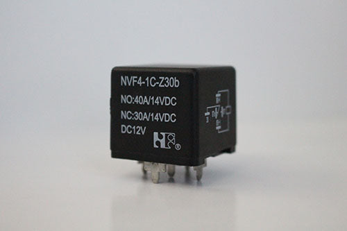 Relevador Automotriz de 5 Pines NVF4-1C-Z30B 12 Vcd 40 A