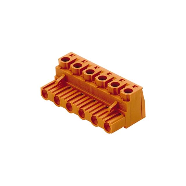 Conector Hembra para Placa PCB 6 Polos 180° 7.62 mm Weidmüller BLZ 7.62/06/180 1623090000