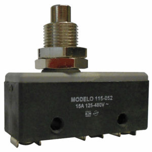 Microswitch Hartmann 115-106 Botón 20 A 125-480 Vca