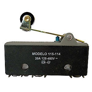 Microswitch Hartmann 115-114 Palanca de rueda 15 A 125-480 Vca