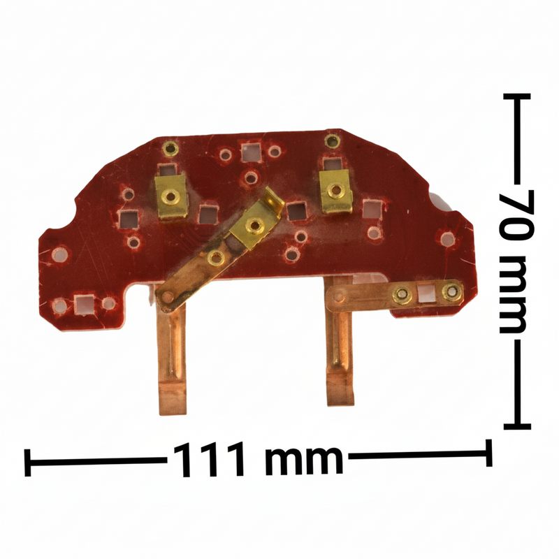 Platino Power 2 Patas 70 mm x 111 mm | Rendimiento Eléctrico de Alta Resistencia