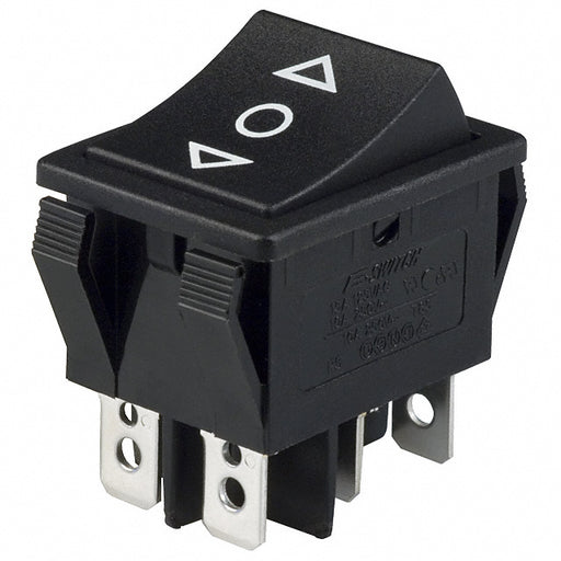 Switch Rocker R5DBLKBLKHF0 DPDT 15 A 125 V CA