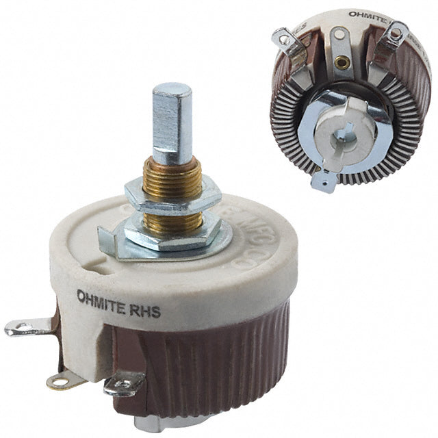Reóstato Bobinado para Panel Ohmite RHS50RE 50 ohm 25 W