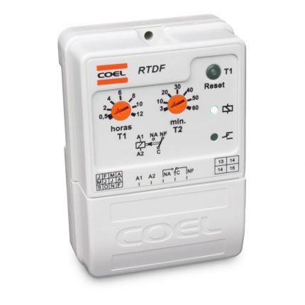 Temporizador para Deshielo Coel RTDF 12H 94-242 Vca 1 Salida SPDT