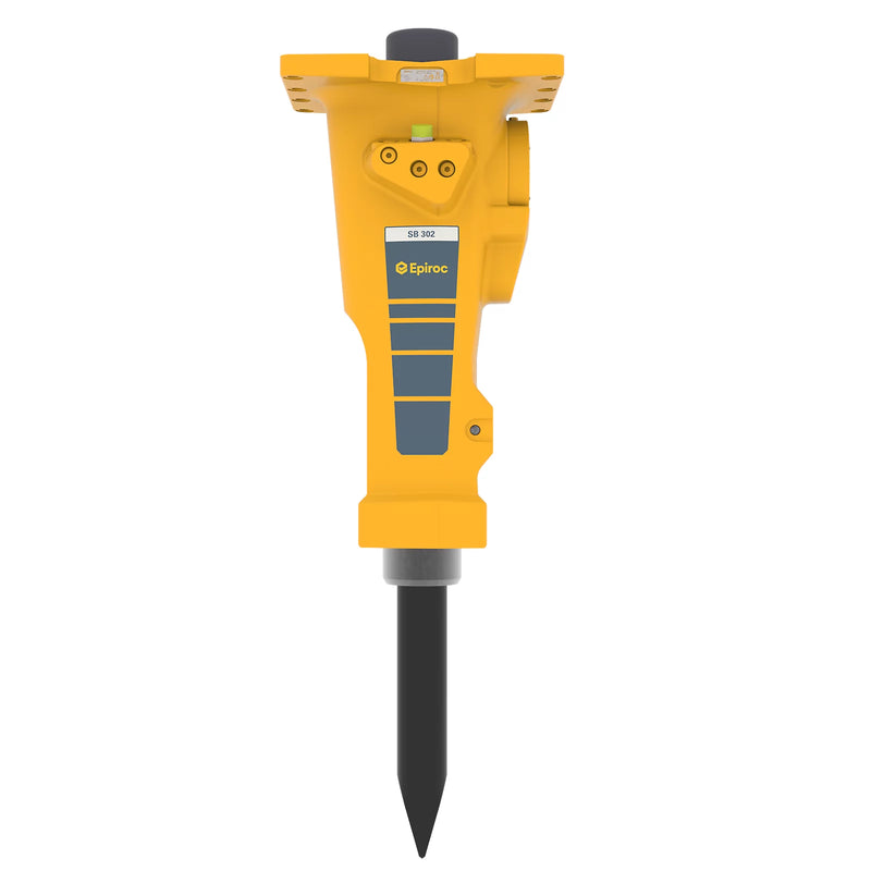 Martillo Hidráulico Epiroc SB 302 | Potencia y Versatilidad para Demolición de Hormigón y Asfalto