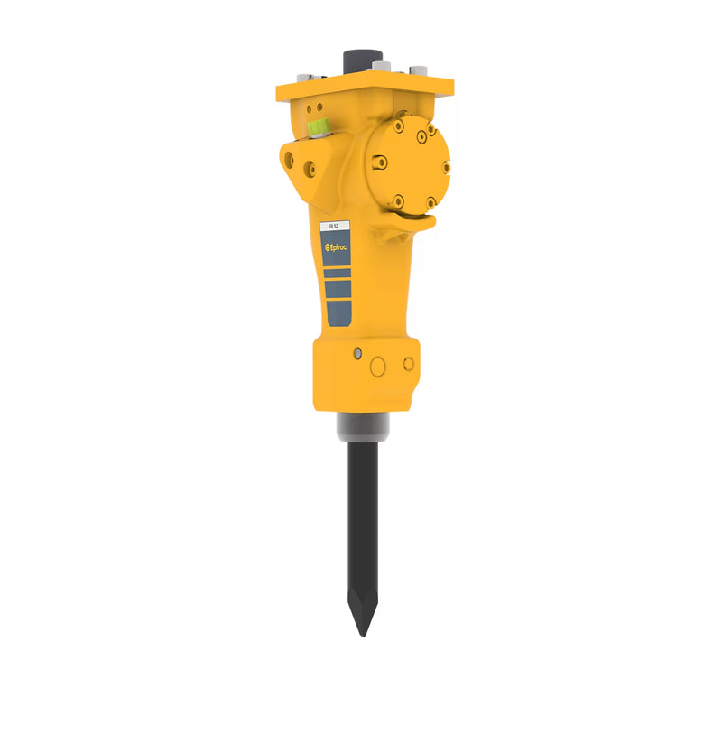 Martillo Hidráulico Epiroc SB 52 | Potencia Compacta para Demolición de Hormigón y Asfalto