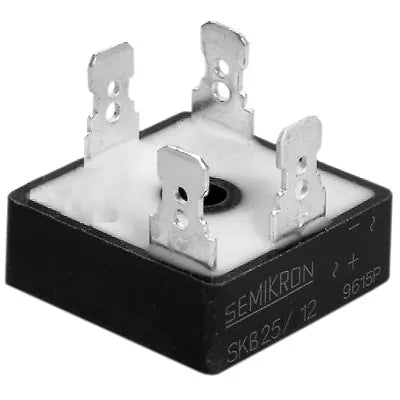Puente Rectificador Monofásico Semikron SKB 25/06 600 V 17 A
