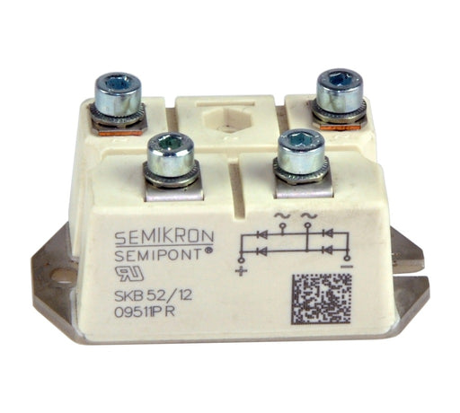 Puente Rectificador Monofásico Semikron SKB 52/12 1.2 kV 50 A