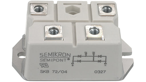 Puente Rectificador Monofásico Semikron SKB 72/12 1.2 kV 70 A