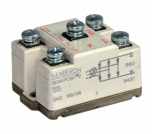 Puente Rectificador Trifásico Semikron SKD 100/08 800 V 100 A