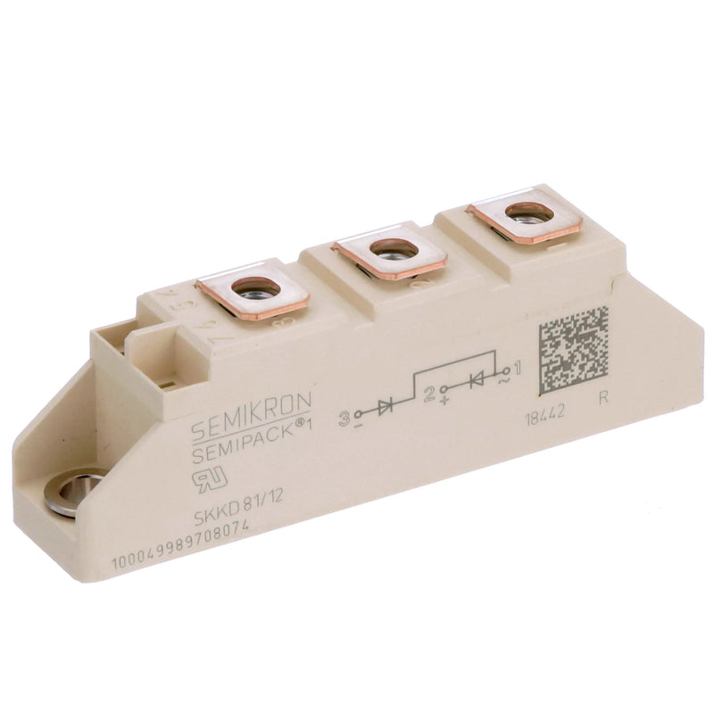 Módulo de Diodos Semikron SKKD 81/12 1.2 kV 80 A