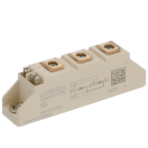 Módulo Tiristor-Diodo Semikron SKKH 57/08E 800 V 55 A
