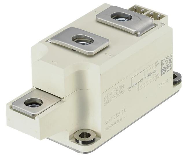 Módulo de Tiristores Semikron SKKT 273/16E 1.6 kV 274 A