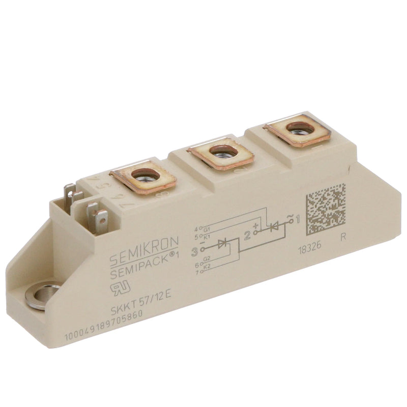 Módulo de Tiristores Semikron SKKT 57/08E 800 V 50 A