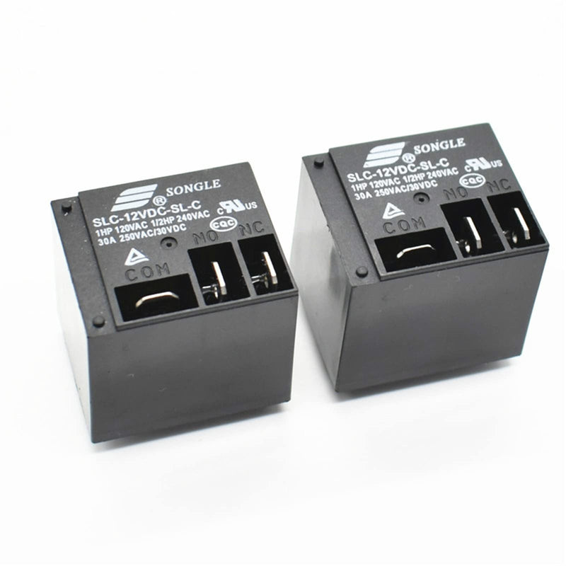 Relevador de Potencia de 5 Pines Songle SLC-12VDC-SL-C 12 Vcd 30 A SPDT