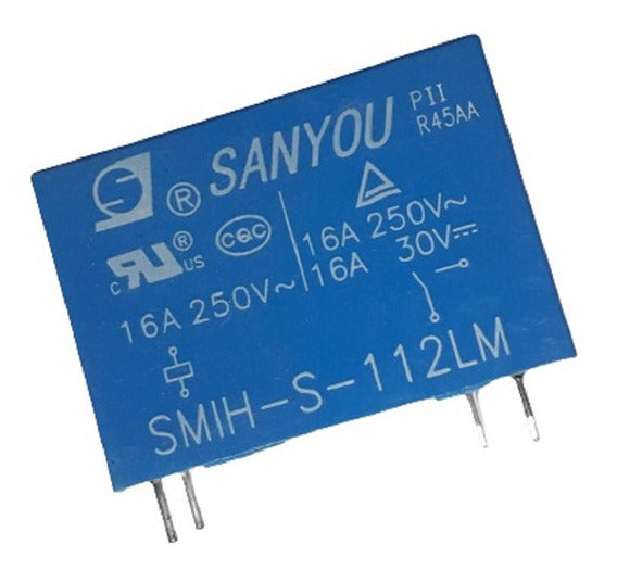 Relevador de Potencia para Circuito Impreso Song Chuan SMIH-S-112LM 12 Vcd
