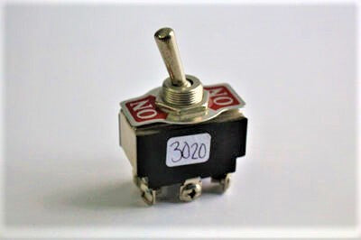 Switch Toggle Carling 3020 250 Vca 15 A 6 Pines ON-ON