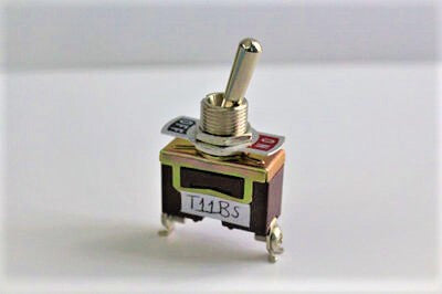 Switch Toggle Highly T-11BS 250 Vca 15 A 2 Pines ON-OFF