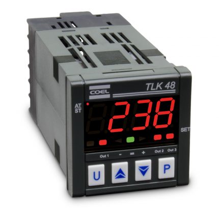 Controlador de Temperatura Coel TLK48LORR PID Auto-tune 1 Display LED