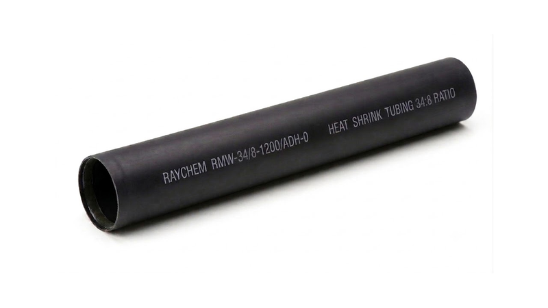 Tubo Termocontráctil (Termofit) Raychem: 34/8 (Negro)