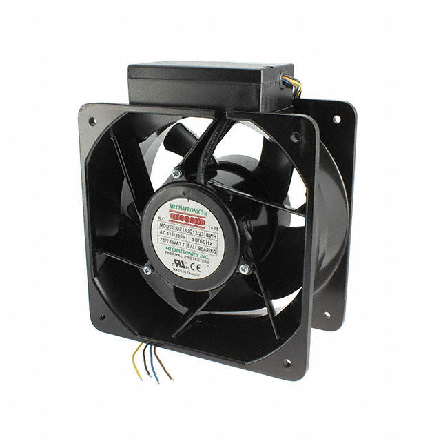 Ventilador Tubo Axial UF18JC 12/23 de 115/230 Vca 180x180 mm 460 CFM