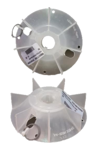Ventilador para Motor 1 a 2 HP | Armazón 143/145T | Código A7B10001020090